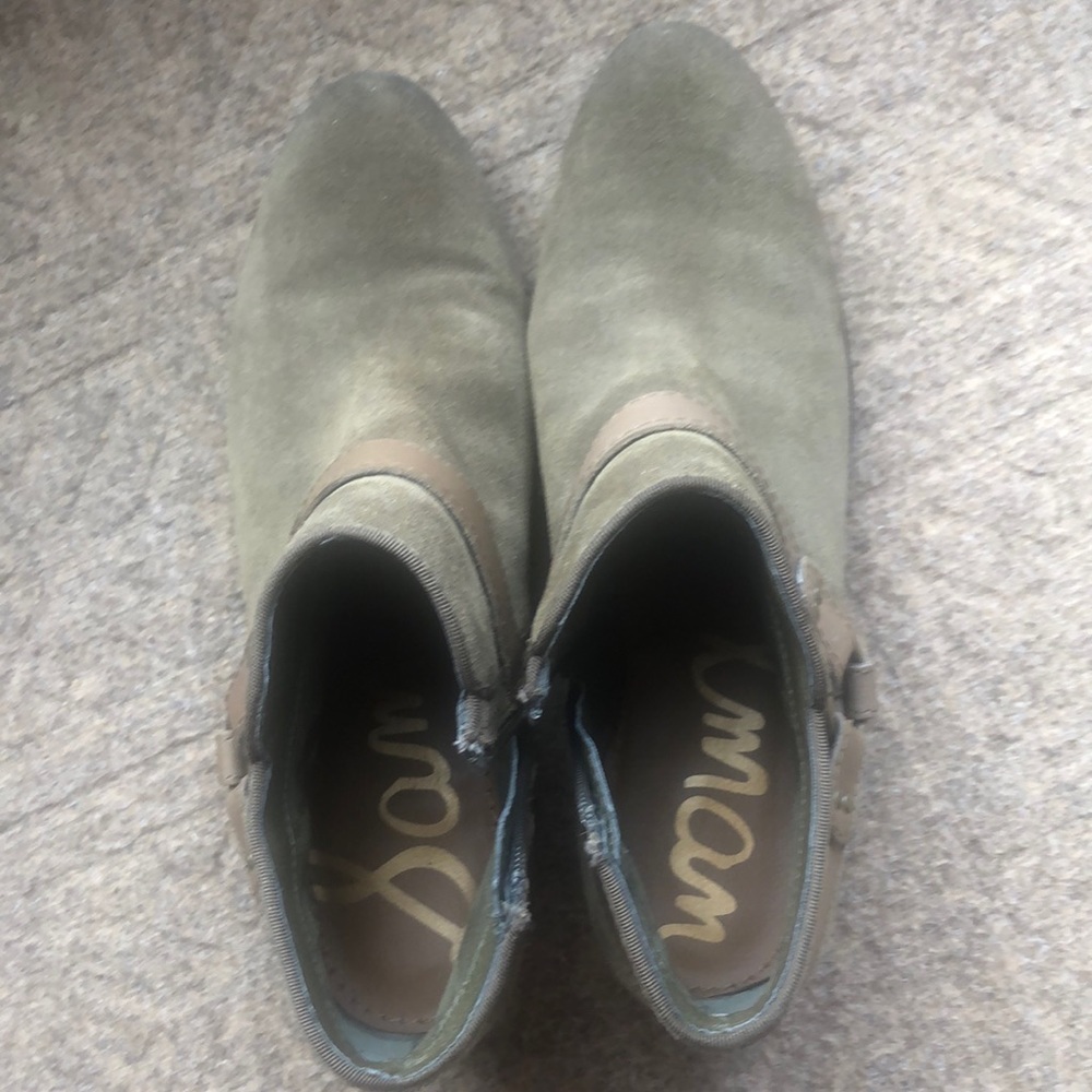Sam Edelman short suede boots